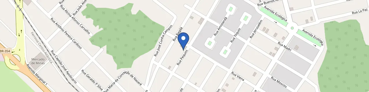 Mapa da estação Eletrovan