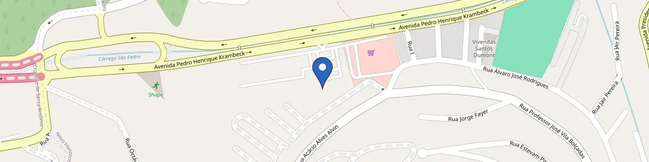 Mapa da estação ATM Home