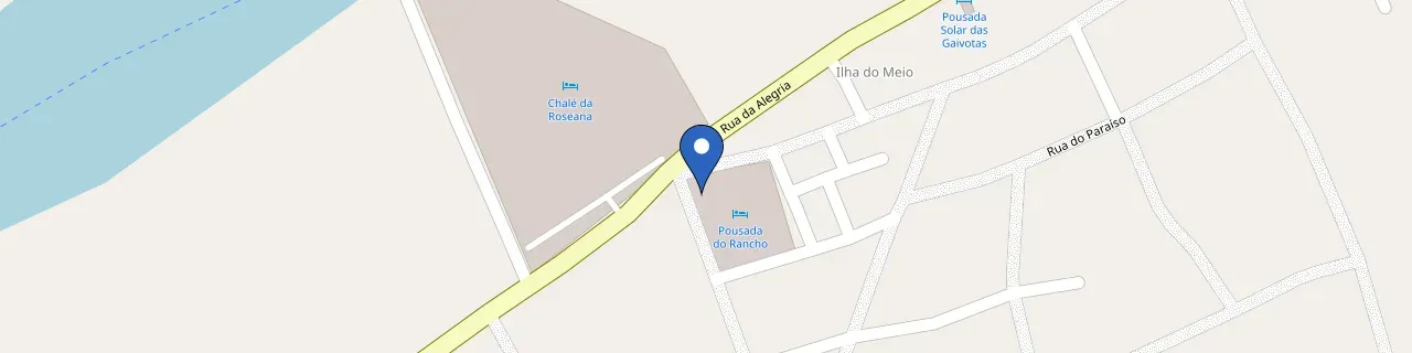 Mapa da estação Pousada Do Rancho