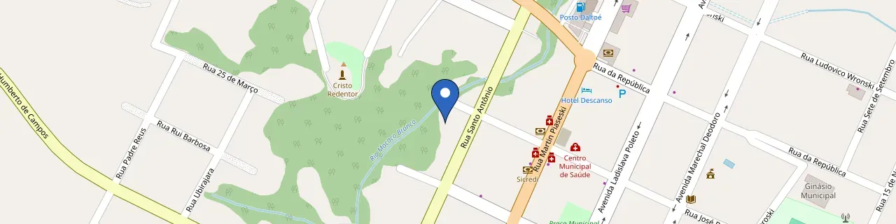 Mapa da estação Quality Solar