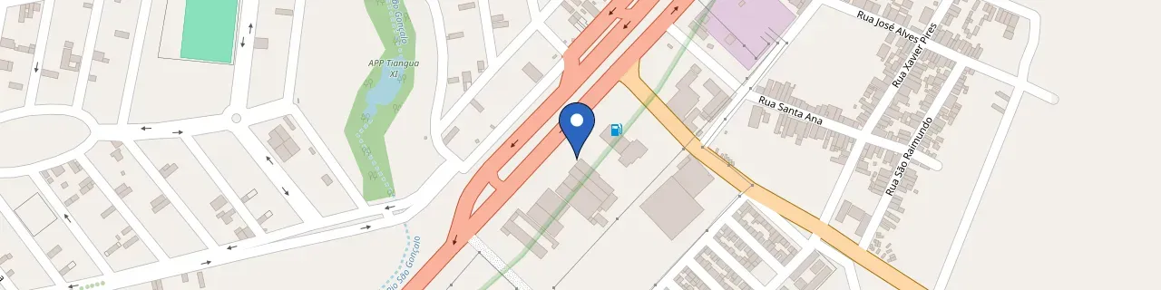 Mapa da estação DCC Energy - Posto Catatau Tianguá