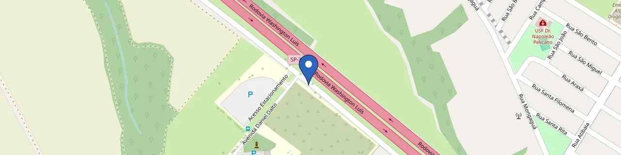 Mapa da estação EcoNoroeste