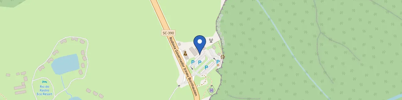 Mapa da estação Mirante Da Serra Do Rio Do Rastro