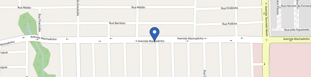 Mapa da estação Solari