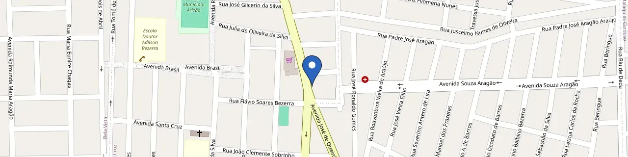 Mapa da estação DG Locadora