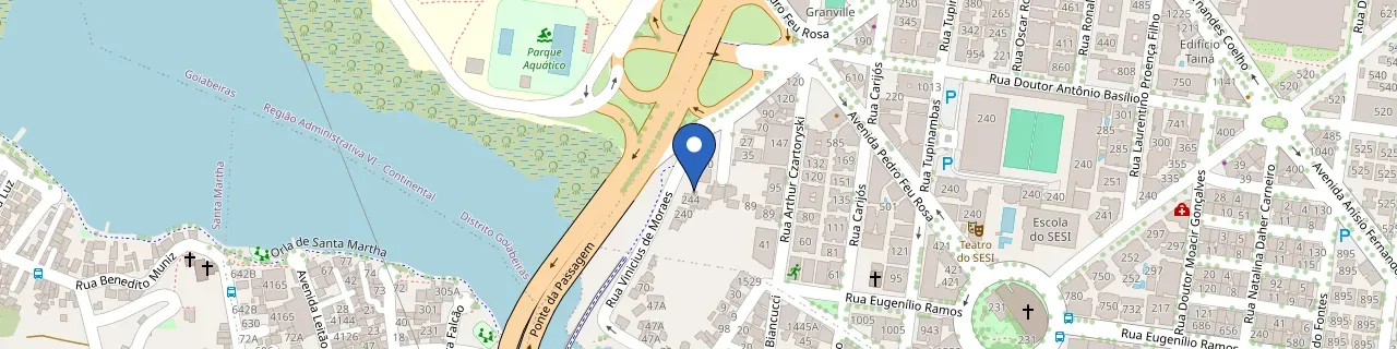 Mapa da estação BM Vitória