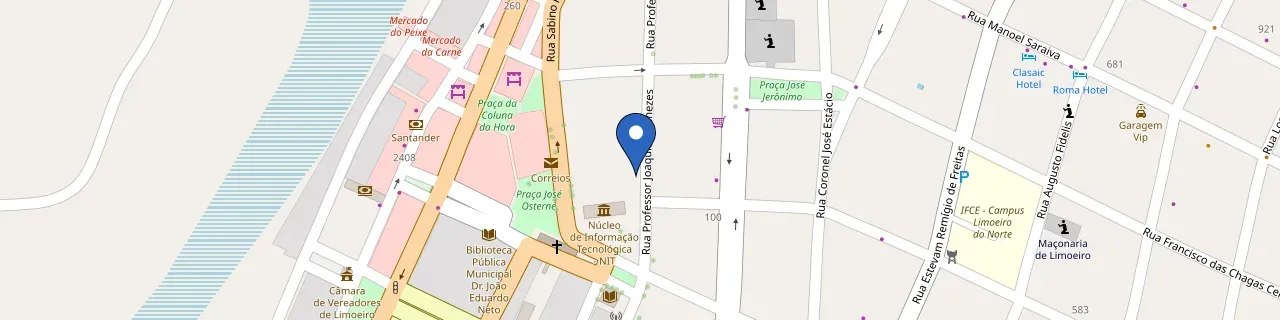 Mapa da estação Classic Hotel Estacionamento