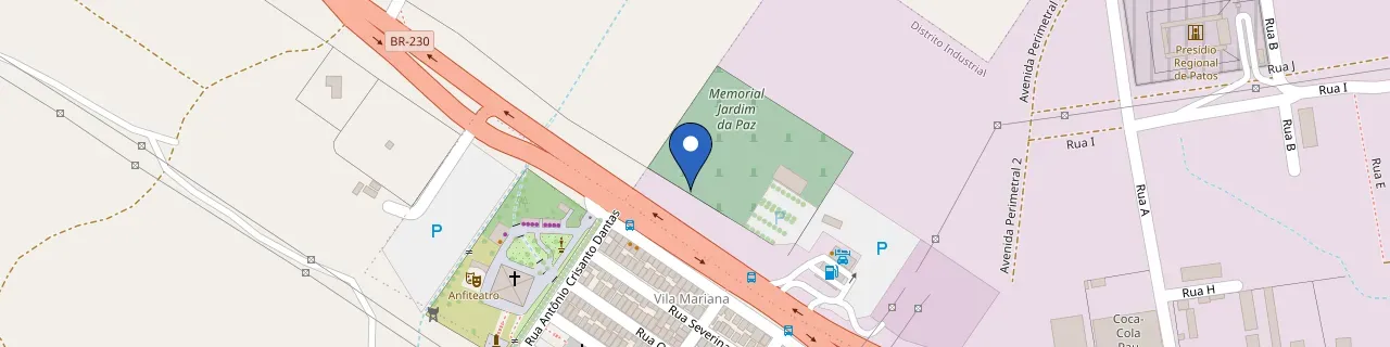 Mapa da estação Ative Recharge - Restaurante 2 Irmãos