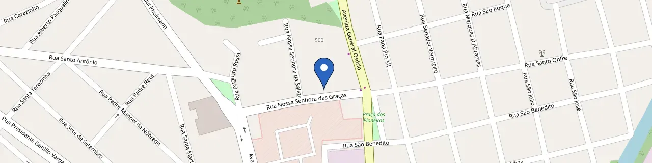 Mapa da estação Energybel Energia Solar