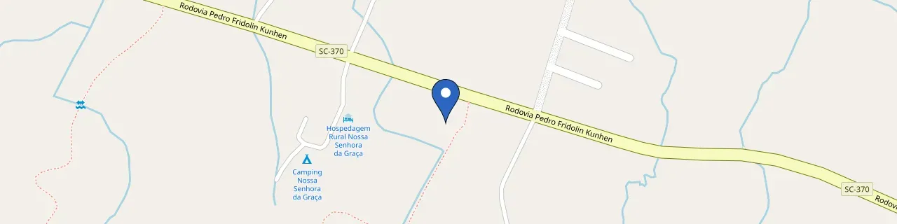 Mapa da estação Pousada Abraço Serrano