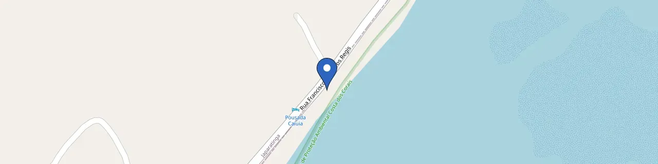 Mapa da estação Scalini Restaurante - Sollaris Ecopousada