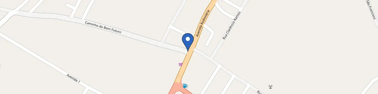 Mapa da estação Barreirinhas - MA