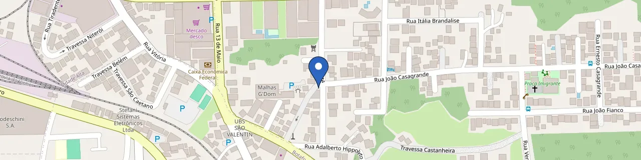 Mapa da estação Malhas G'Dom