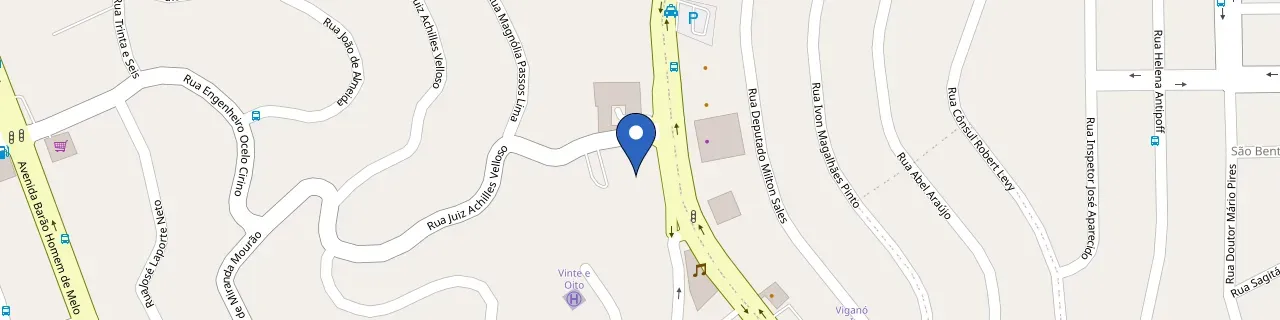 Mapa da estação Sense Bike Shop - EVtrip