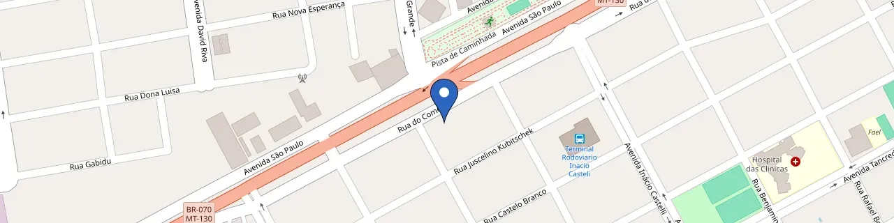 Mapa da estação YellotMob Inclusão Veículos