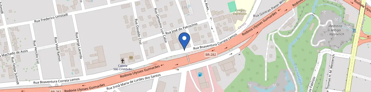 Mapa da estação Vmove