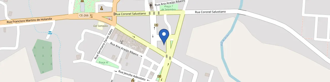 Mapa da estação Farmácia E Lotérica Ita