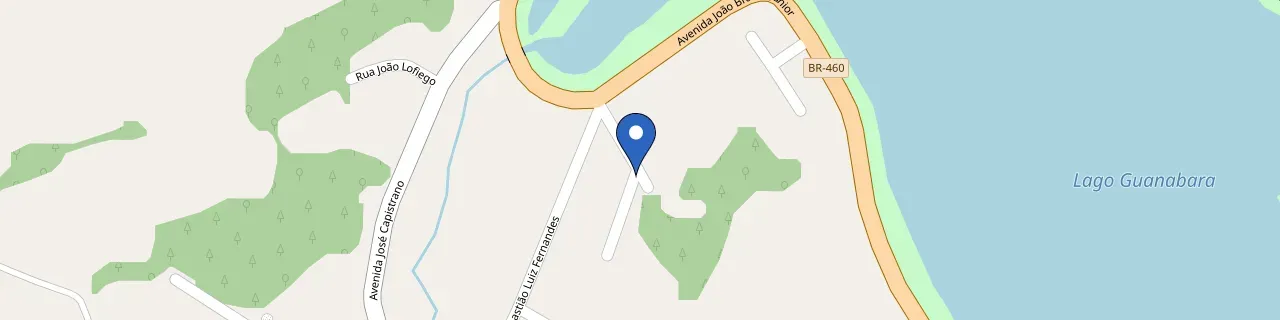 Mapa da estação Residencia