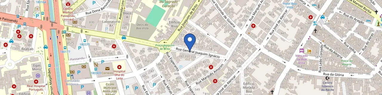 Mapa da estação Ed. Tolive One