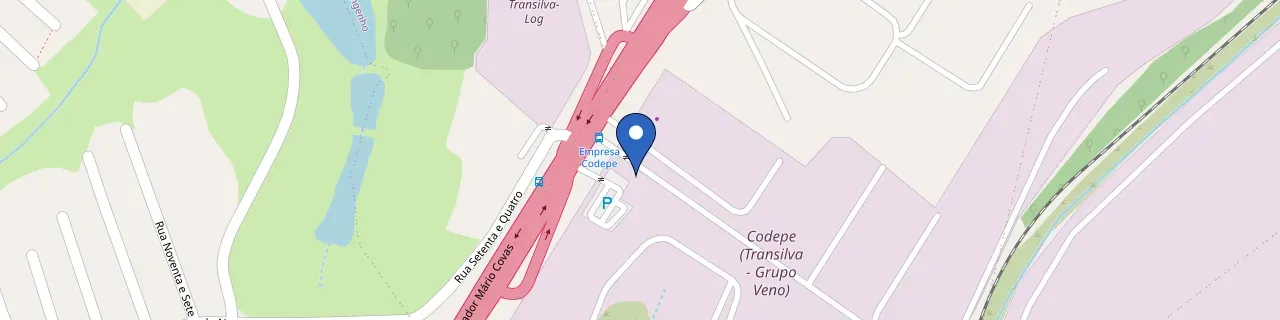 Mapa da estação Codepe