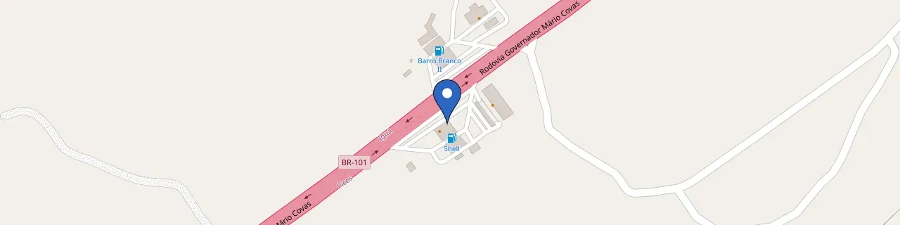 Mapa da estação Amigão De Itaboraí