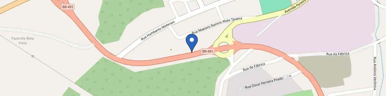 Mapa da estação Chalé Do Queijo