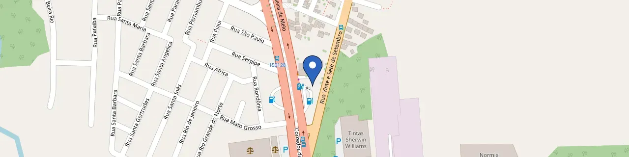 Mapa da estação ZON (PE) - Posto Sertã - Igarassu