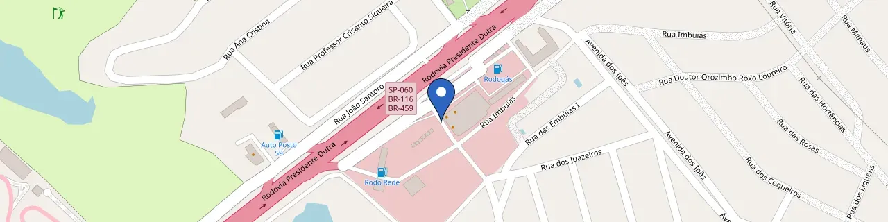 Mapa da estação Graal Clube