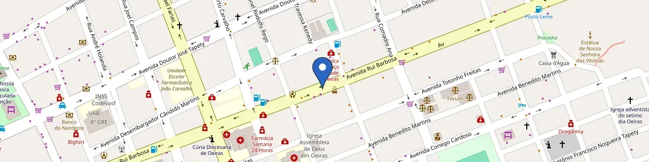 Mapa da estação Tomada