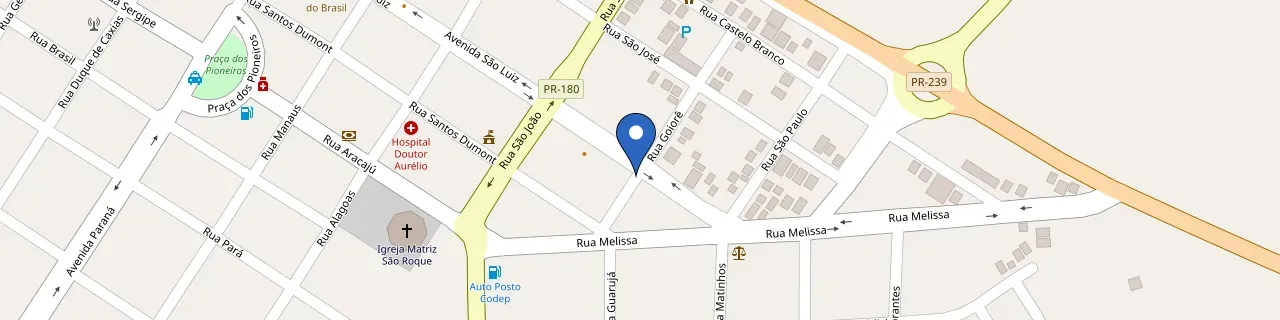 Mapa da estação Bionova • Nova Aurora