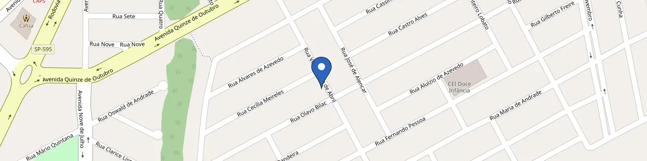 Mapa da estação Belini