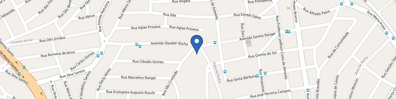 Mapa da estação Coopees - Cooperativa Espírito Santo