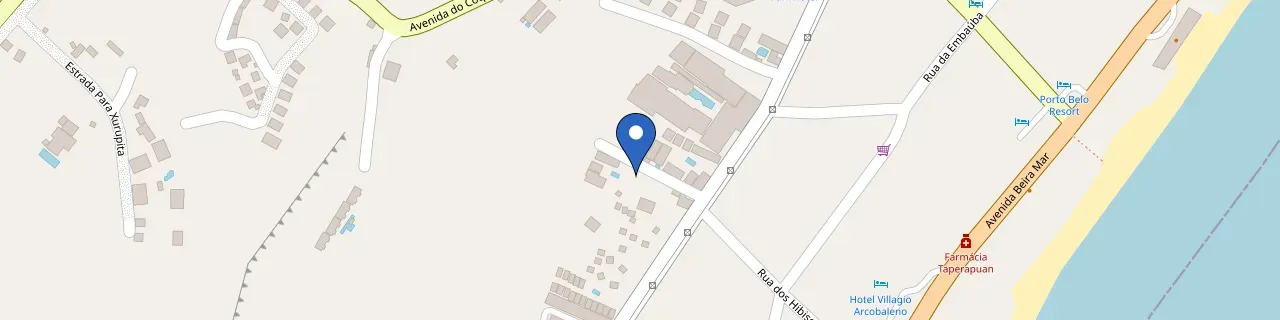 Mapa da estação Nauticomar Resort All Inclusive