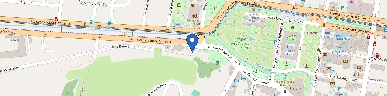 Mapa da estação FEPASA