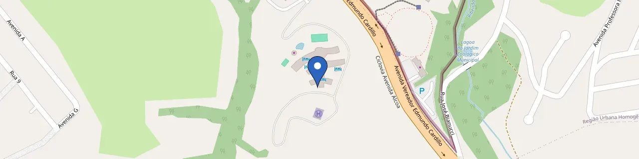 Mapa da estação Golden Park Poços De Caldas