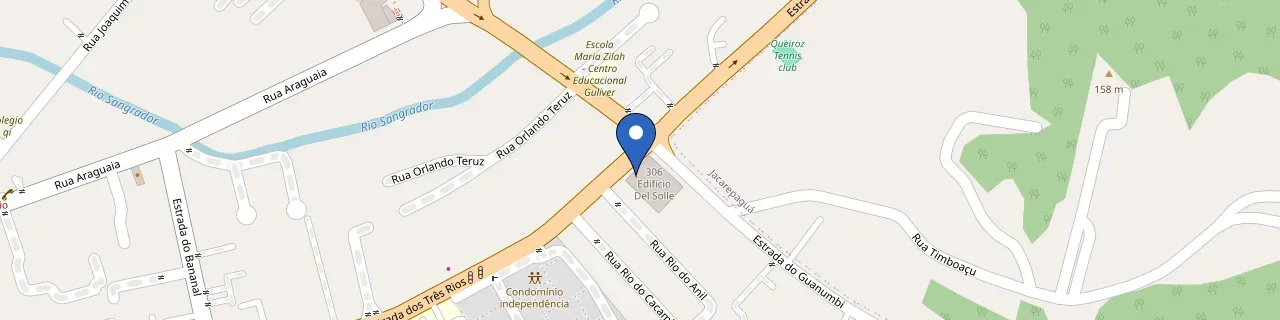 Mapa da estação Residencial Bourgogne Residences Gourmet