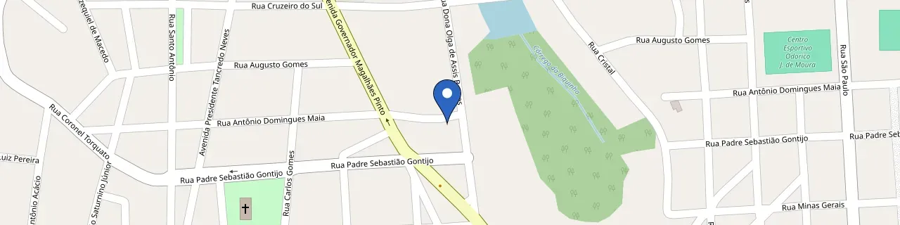 Mapa da estação Michele Mendes