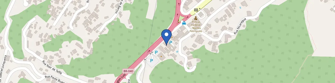 Mapa da estação Casa Do Alemão PluGo