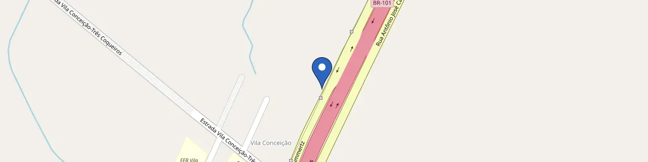 Mapa da estação Café Restaurante Do Touro