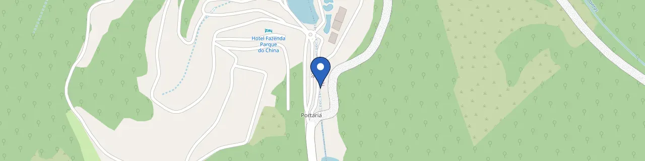 Mapa da estação Hotel Fazenda China Park