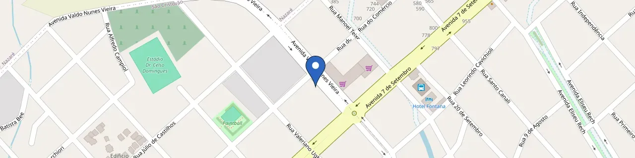 Mapa da estação Start Soluções Em Energia