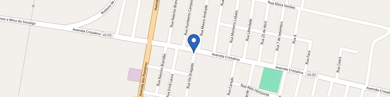 Mapa da estação Terreno De Esquina Com Caixa De Medidor Disponível Do Daniel Da Distribuidora