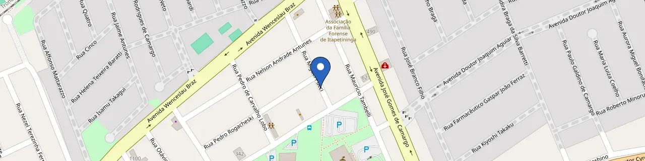 Mapa da estação Carlos Silva