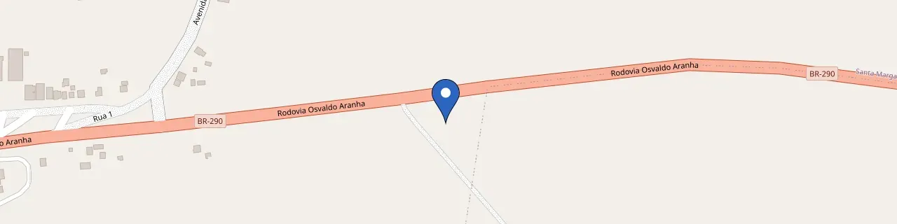 Mapa da estação Germânia - Recarga Rápida